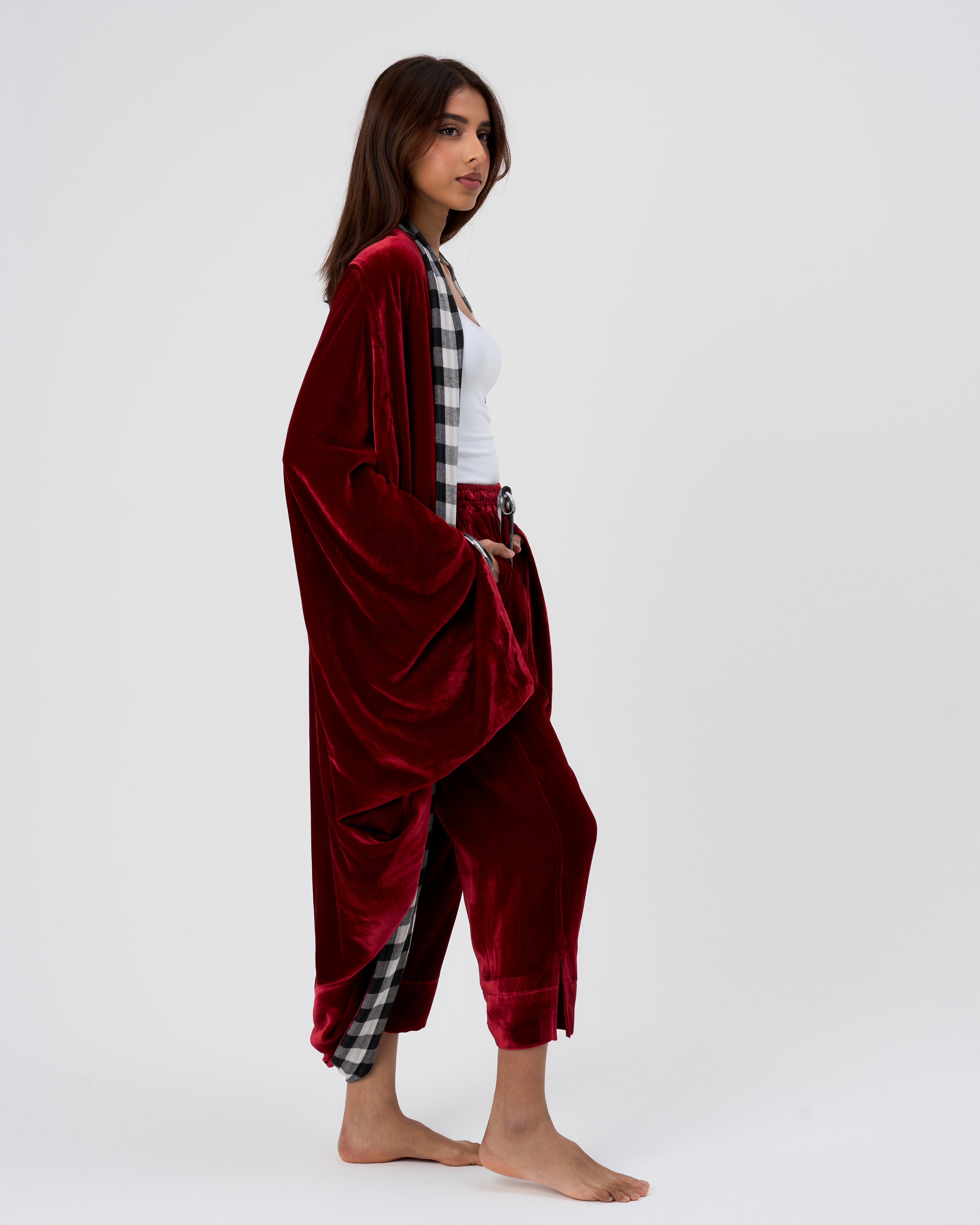 الفراشة الحمراء الياقوتية